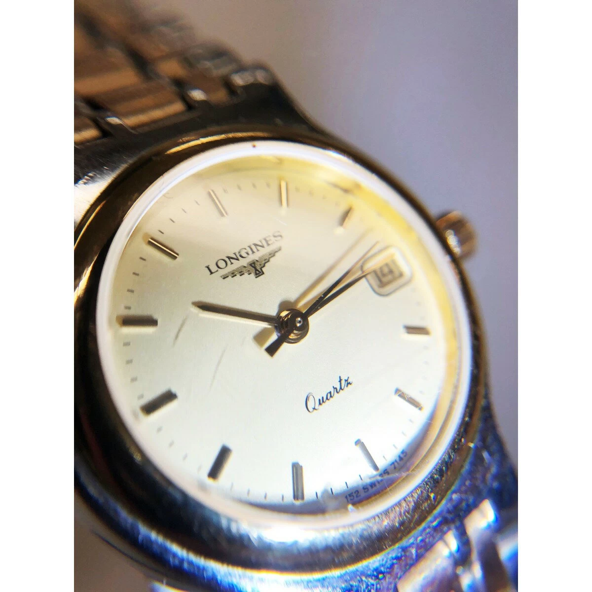 LONGINES Longines Flagship 7145 Gold x Silver C Rank