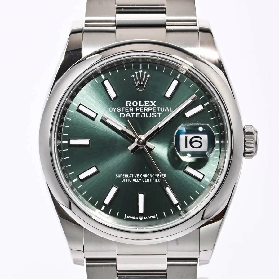 SA product Rolex Datejust 36 126200/OYS random part number green 