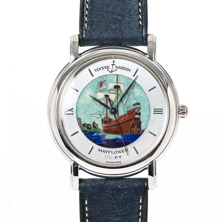 A item Ulysse Nardin Saint Marco Croisone Mayflower No. 130-70-9 blue 
