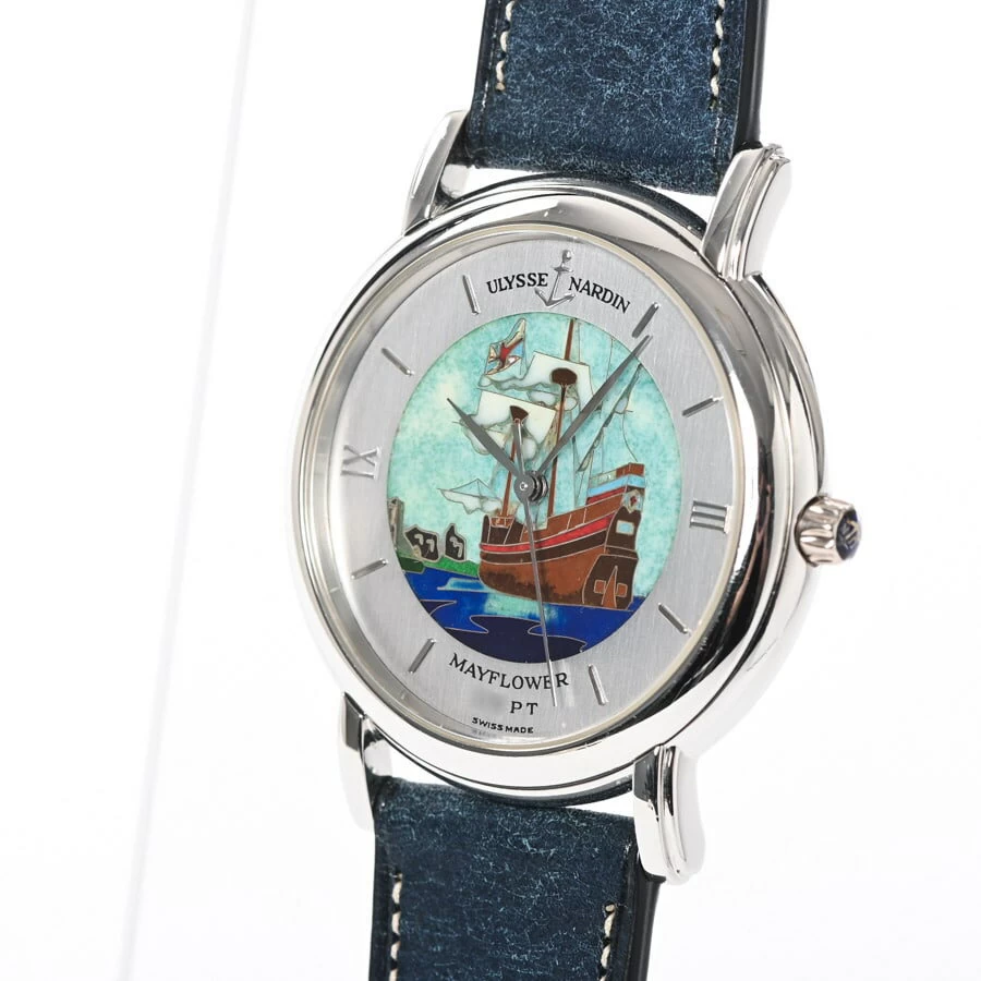 A item Ulysse Nardin Saint Marco Croisone Mayflower No. 130-70-9 blue 