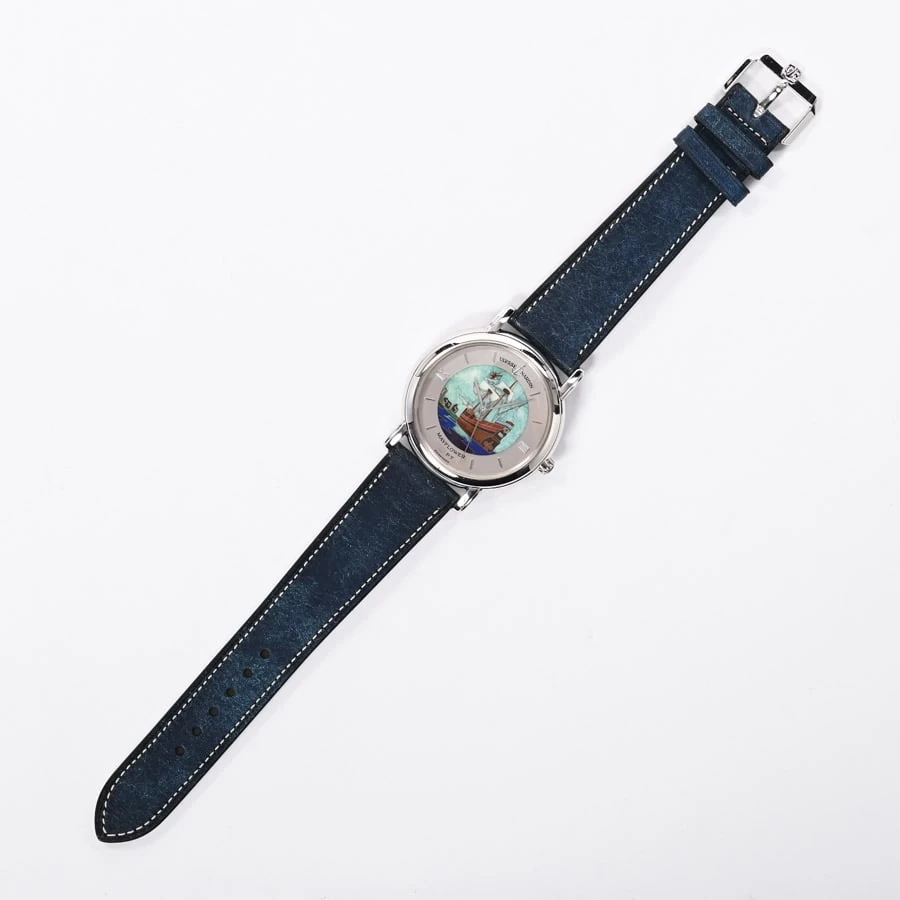 A item Ulysse Nardin Saint Marco Croisone Mayflower No. 130-70-9 blue 