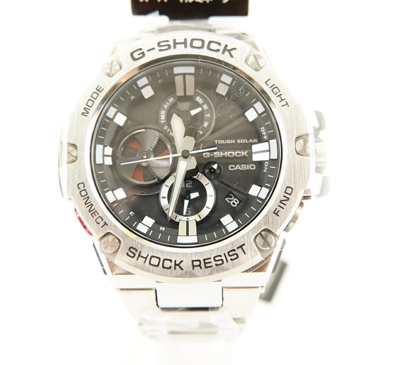 G-SHOCK GST-B100D-1AJF G-SHOCK Analog Watch Bluetooth Silver CASIO Casio Tough Solar