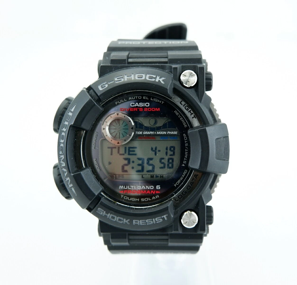 G-SHOCK GWF-1000-1JF FROGMAN G-SHOCK FROGMAN DIGITAL WATCH TOUGH SOLAR BLACK CASIO CASIO