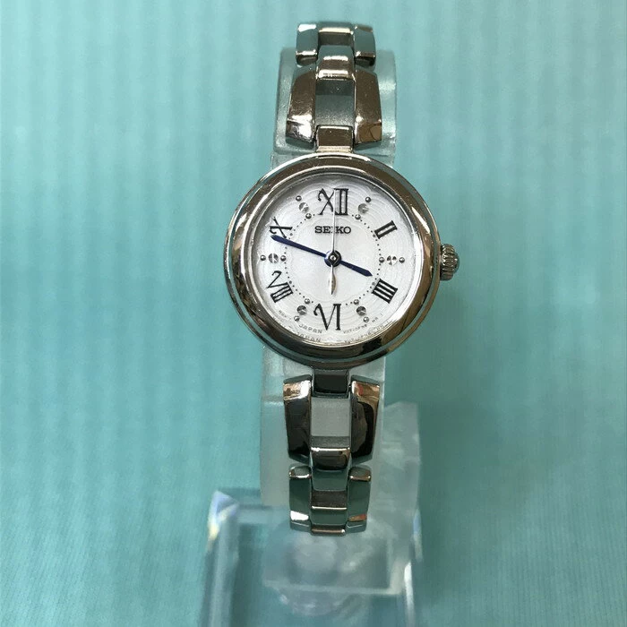 SEIKO Tisserie Women's V117-0FN8 Solar SS [jgg]
