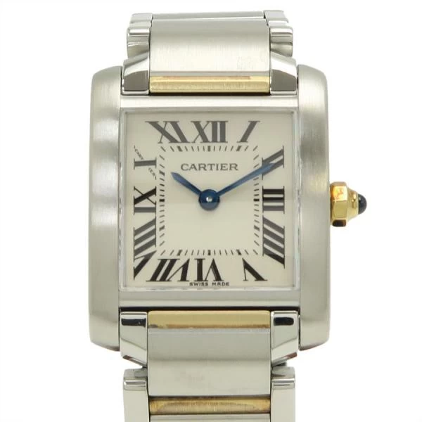 Cartier Tank Francaise SM W: 20 x H: 25 mm W51007Q4 Ladies [Rank A]