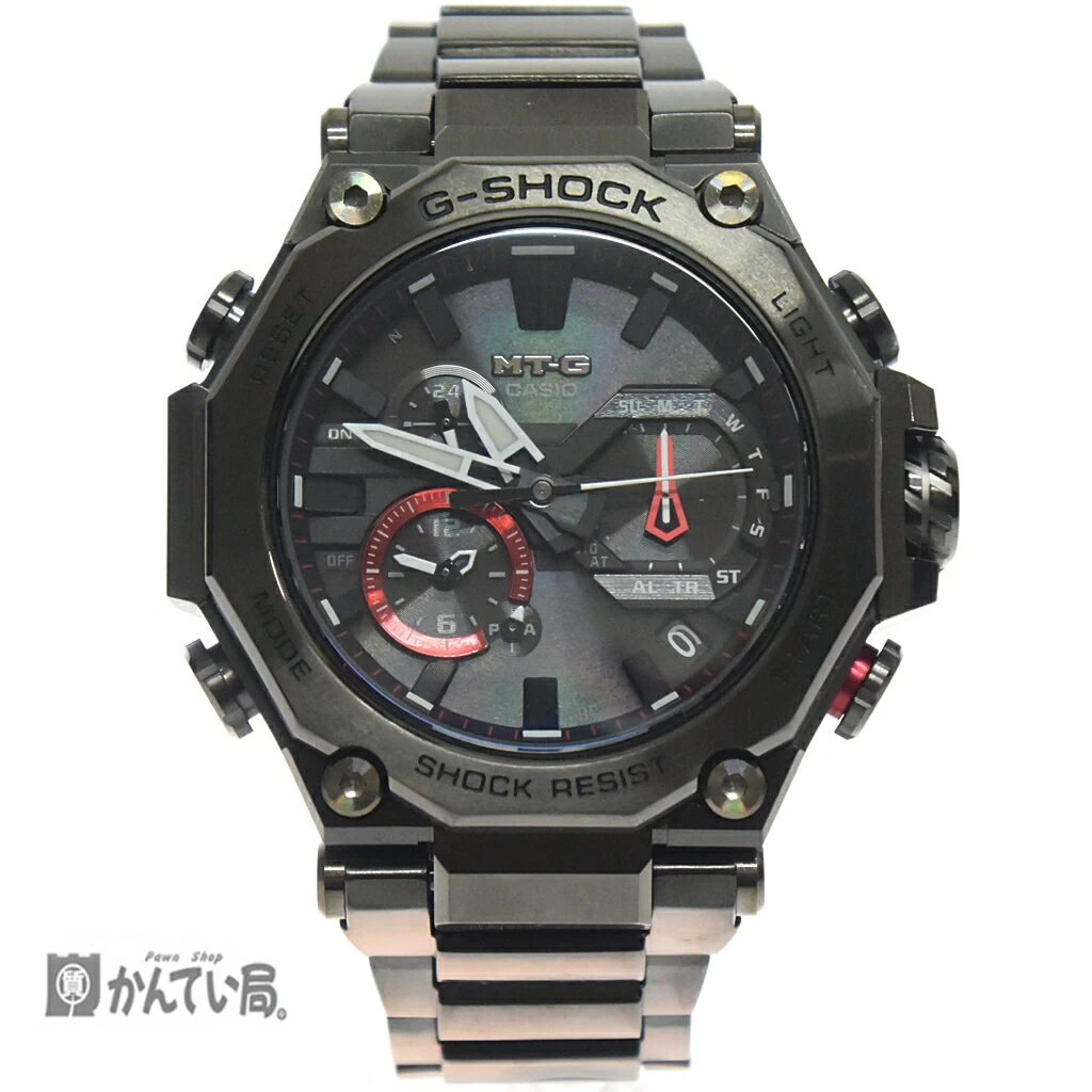 Unused Storage Item CASIO MTG-B2000YBD-1AJE Casio Replacement Belt Included Tough Solar G-Shock Bluetooth Carbon Dual Time [Store]