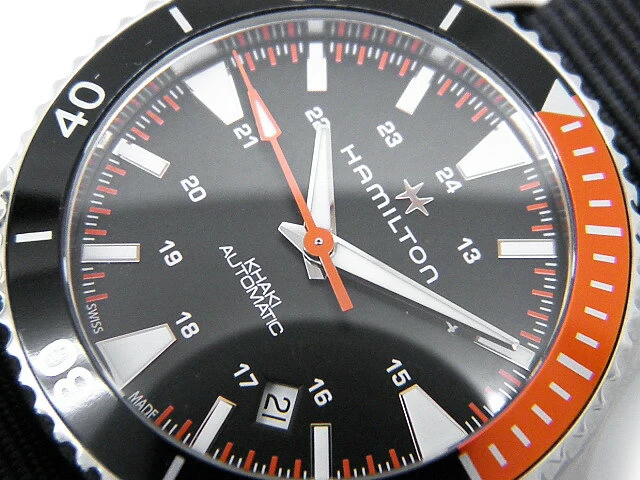 Hamilton Hamilton Khaki Navy Scuba Auto H82305931　