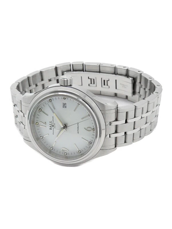 [BALL] Ball Watch “Train Master Streamliner” NM1060D-SJ-WH Automatic 