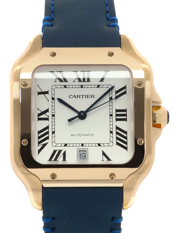 [Cartier] Cartier “Santos de Cartier Watch LM” WGSA0019 Automatic 