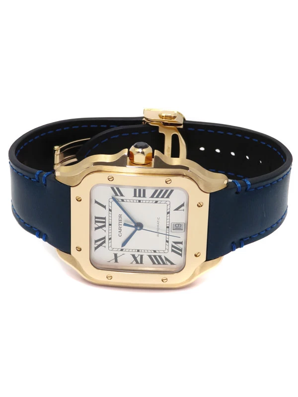 [Cartier] Cartier “Santos de Cartier Watch LM” WGSA0019 Automatic 