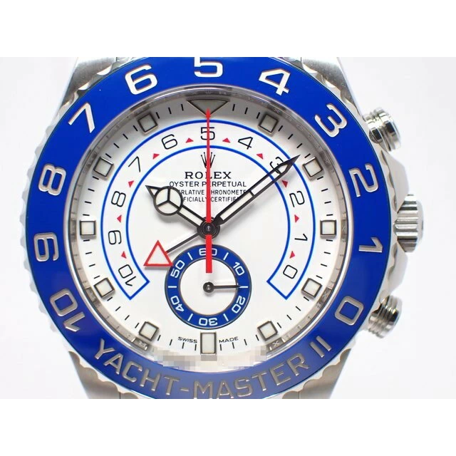 ROLEX (ROLEX) YACHTMASTER II WHITE 2018 116680