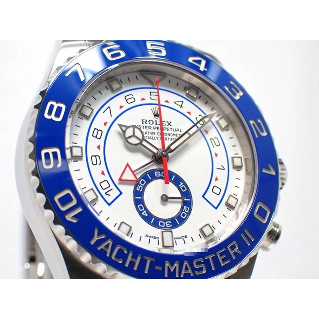 ROLEX (ROLEX) YACHTMASTER II WHITE 2018 116680