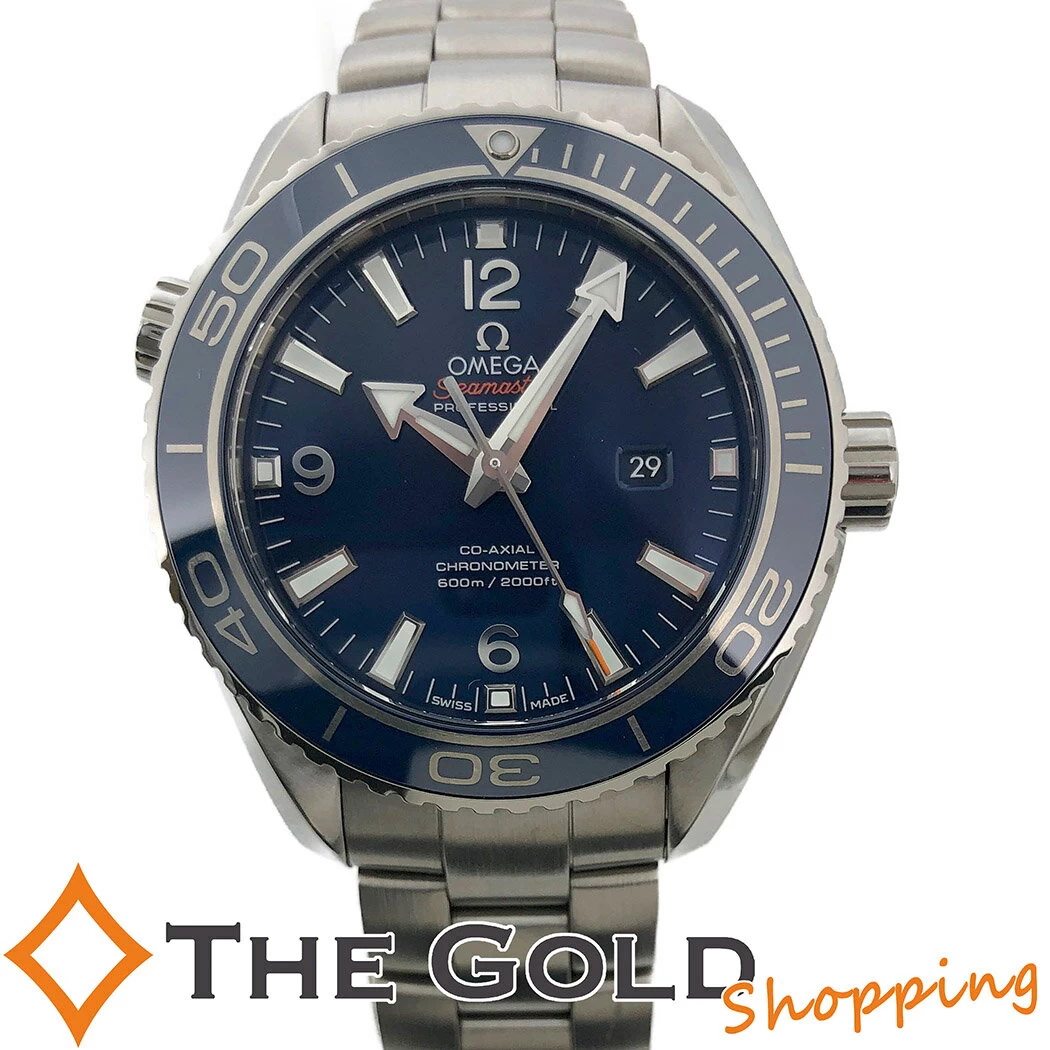 OMEGA Seamaster Planet Ocean 600 232.90.38.20.03.001 23290382003001 Co-Axial Liquid Metal Omega Watch for Men 