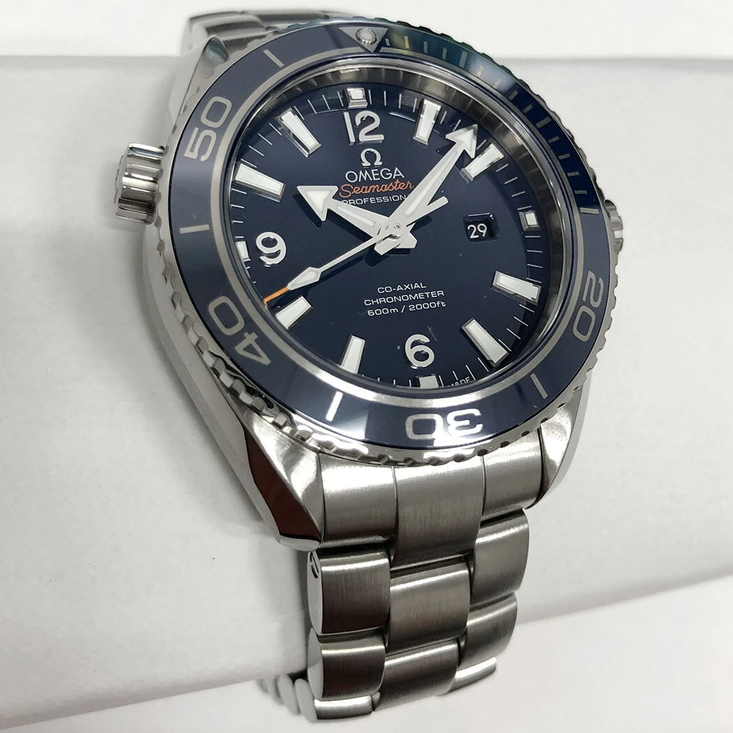 OMEGA Seamaster Planet Ocean 600 232.90.38.20.03.001 23290382003001 Co-Axial Liquid Metal Omega Watch for Men 