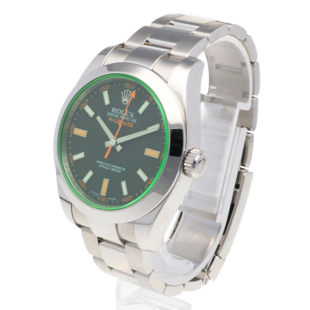 [Rolex] Rolex Milgauss Oyster Perpetual Stainless Steel 116400GV Self-Winding 
