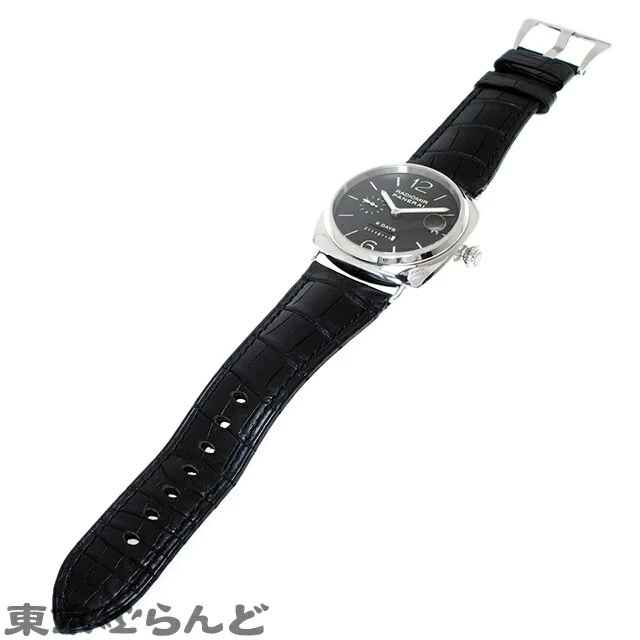  [Returnable] Panerai PANERAI Radiomir 8 Days Hand Rolled SS Leather 3 Barrels 8 Days PAM00268 J Finished 101629799