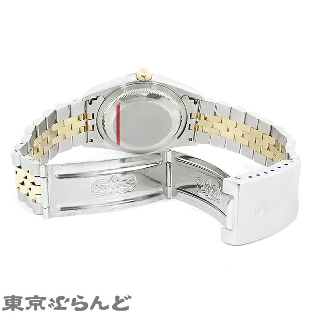 [Returnable] Rolex Rolex Datejust 10PD 16233NG P number SS YG shell diamond jubilee less combination automatic finished 101666415