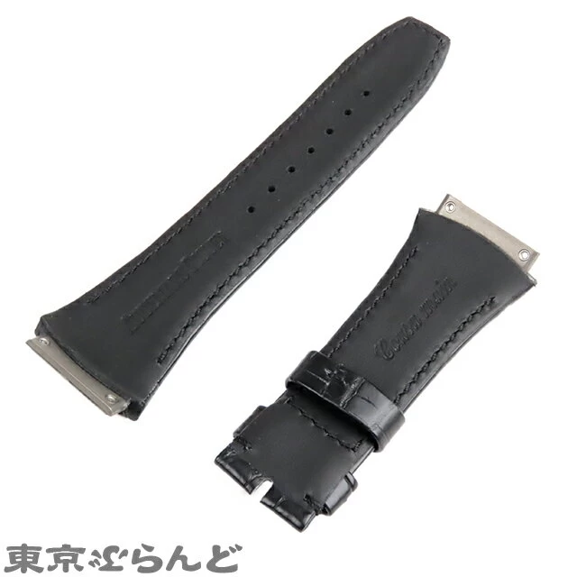 [Returnable] [Theta] Audemars Piguet AUDEMARS PIGUET Concept Genuine Replacement Belt Strap Leather Black Black Mounting Width 23mm PDW 101592405