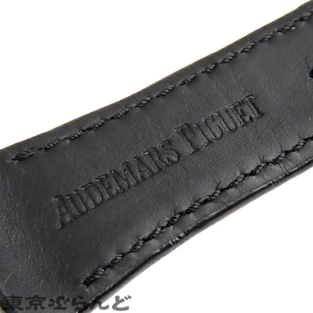 [Returnable] [Theta] Audemars Piguet AUDEMARS PIGUET Concept Genuine Replacement Belt Strap Leather Black Black Mounting Width 23mm PDW 101592405