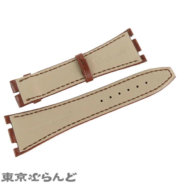 [Returnable] [] Audemars Piguet AUDEMARS PIGUET Royal Oak Replacement Belt Strap Leather Brown Brown Rug Mounting Width 26mm PDW 101604671