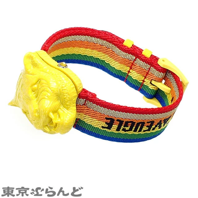 [Returnable] [Settlement Sale◎] Gucci GUCCI Le Marche de Merveille Secret Boys Quartz Yellow Yellow Cat 146.4 YA146410 Unused PDW 101600630