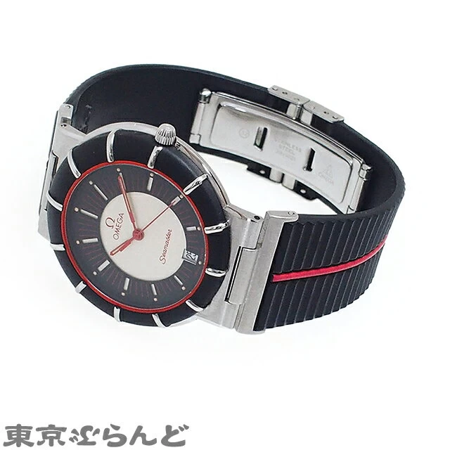 [Final Summer Sale ◇] [New Same Product] Omega OMEGA Seamaster Dynamic 2 Spider-Man Ammonite Quartz Type SS Rubber 196.0301 pdw [Returnable] 101659922