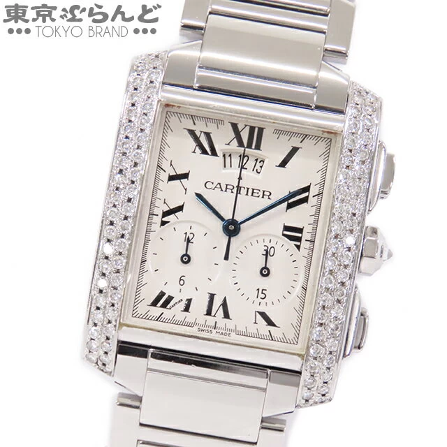 [Finished] Cartier Cartier Tank Francaise Chrono Reflex Quartz W51024Q3 After Schedule [Returnable] 23BNS tk ■ 101652061