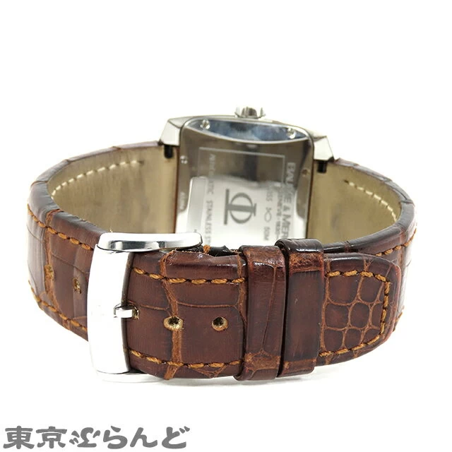 [Returnable] Baume & Mercier Baume & Mercier Hampton Spirit 65394 White SS Leather Automatic 101672654