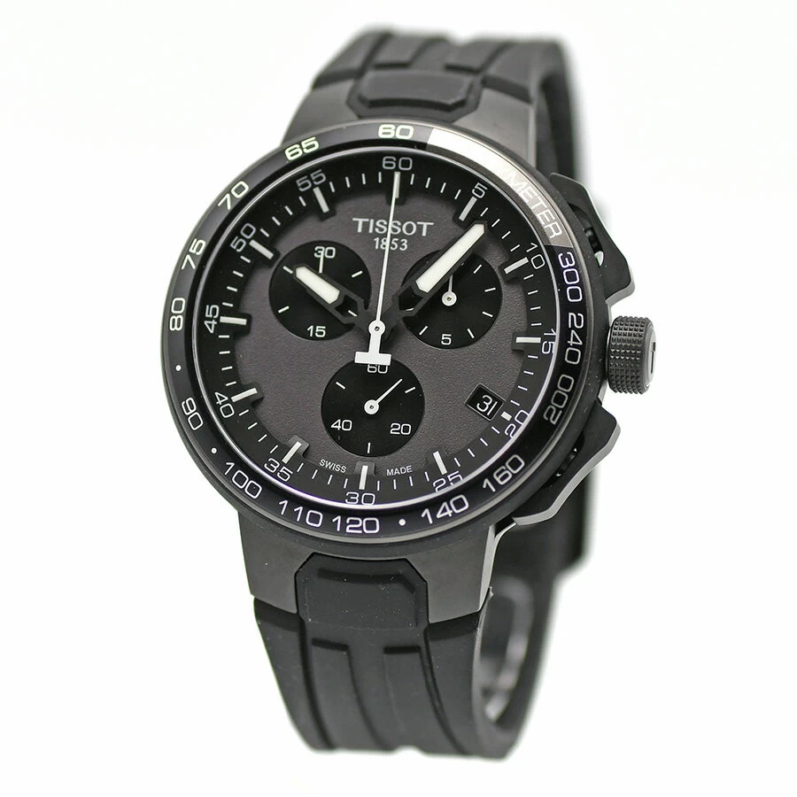  Tissot TISSOT Sport T-Race Cycling Chronograph T111.417.37.441.03 Quartz Gentleman Men's 