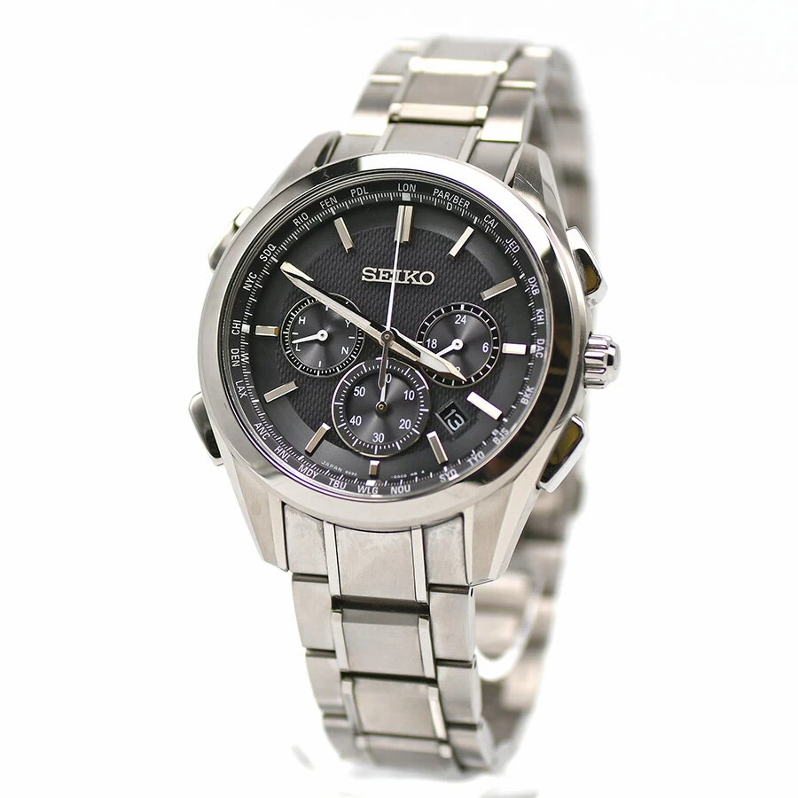  SEIKO SEIKO BRIGHTZ BRIGHTZ SAGA197 Solar Signal Correction Titanium Men's 