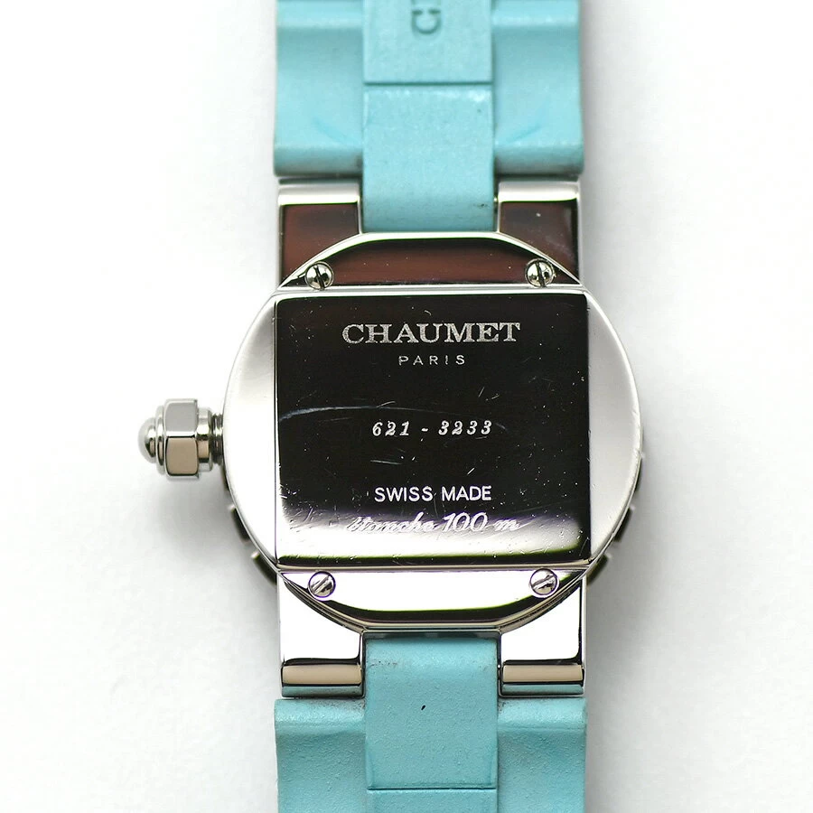 Chaumet Chaumet Class One 621 Quartz 100m Waterproof Blue Dial Ladies Women's Ladies Ladies Ladies Ladies Ladies Polished Finish 