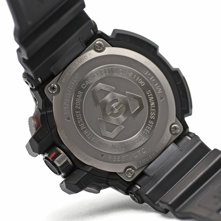  CASIO Casio G-SHOCK MASTER OF G GRAVITYMASTER-AIR Gravity Master GW-A1100-1AJF Radio Wave Solar Compatible with 6 Stations Worldwide 