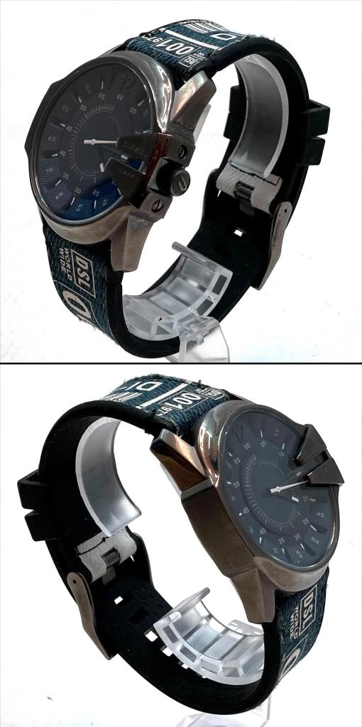 DIESEL Diesel Watch DZ1950 Master Chief Denim Blue w/Box 03r5825 [Iruma Store]