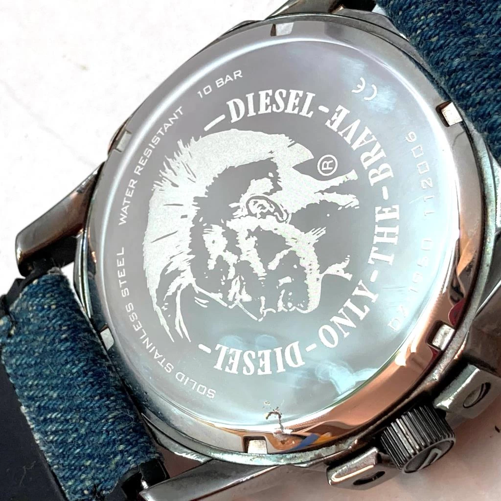 DIESEL Diesel Watch DZ1950 Master Chief Denim Blue w/Box 03r5825 [Iruma Store]