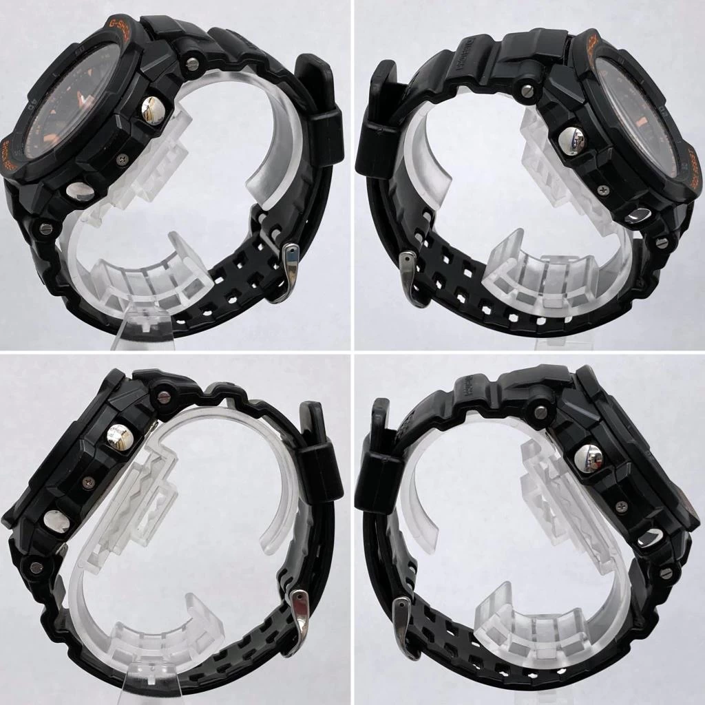 CASIO G-SHOCK Casio G-SHOCK GW-3000B Black Black Orange Chronograph Waterproof for Everyday Use 03r6266 [Iruma Store]