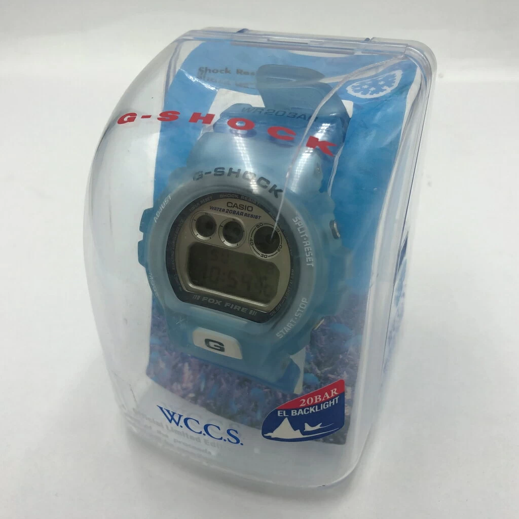 G-SHOCK G-SHOCK W.C.C.S World Coral Reef Official DW-6900WC-2BT Skeleton Complete Blue Blue Case Available 01r6892 [Yuki Store]