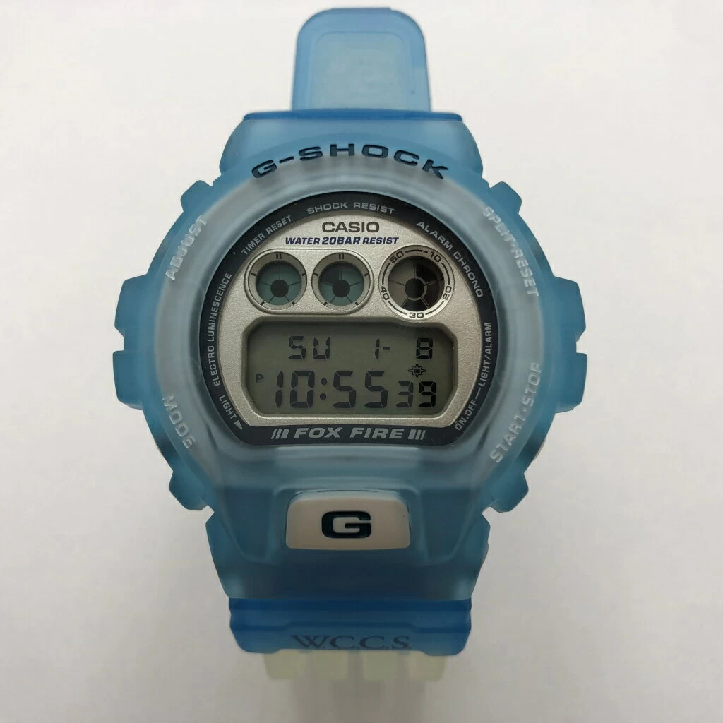 G-SHOCK G-SHOCK W.C.C.S World Coral Reef Official DW-6900WC-2BT Skeleton Complete Blue Blue Case Available 01r6892 [Yuki Store]