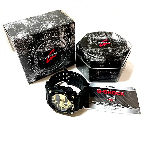 Casio G-SHOCK GA-900AG-1A SERIES QUARTZ BLACK GOLD BLACK WATCH CASIO G-SHOCK [011823]