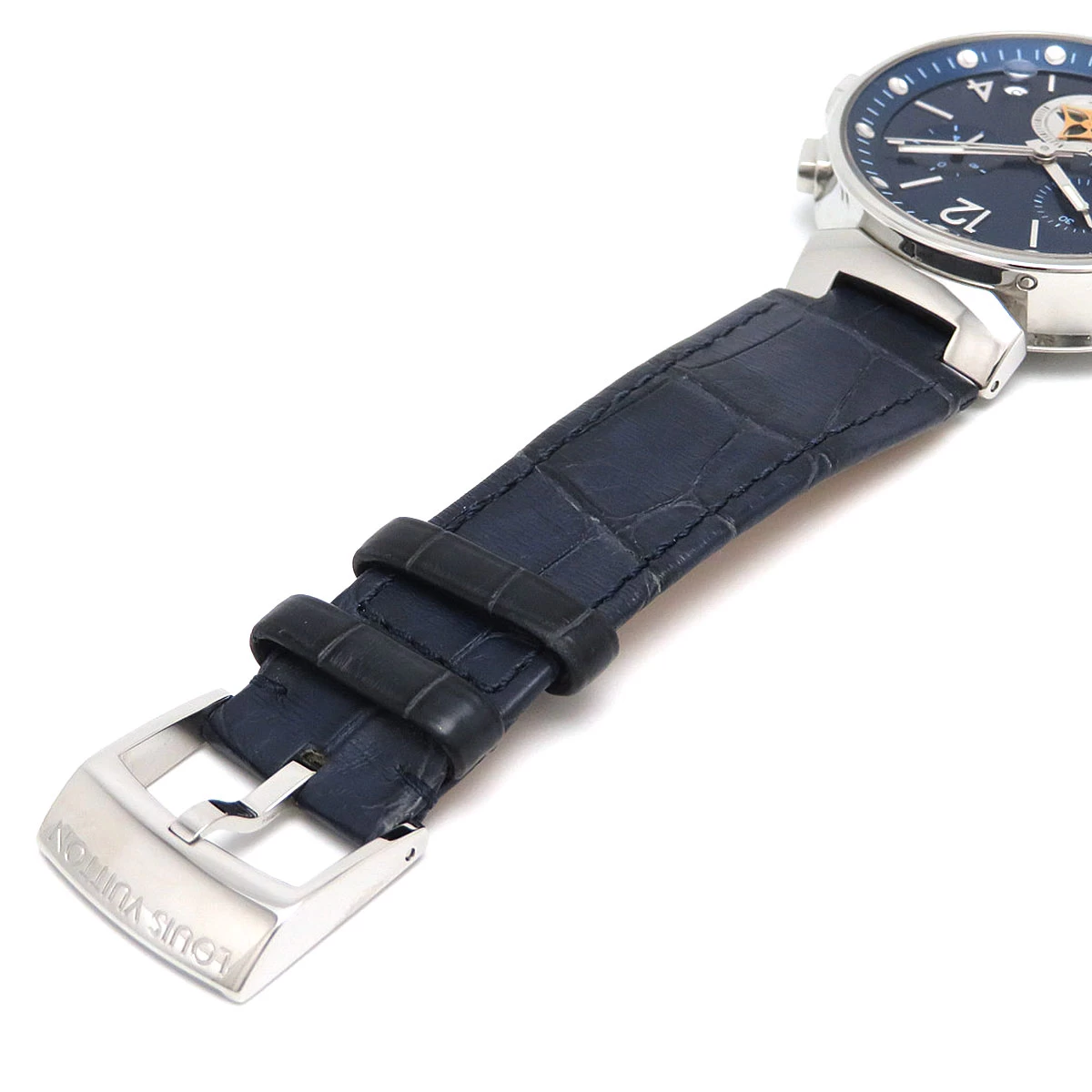 Louis Vuitton Tambour Moon Star Chronograph QA034Z Quartz Stainless Steel LOUIS VUITTON [Watch]