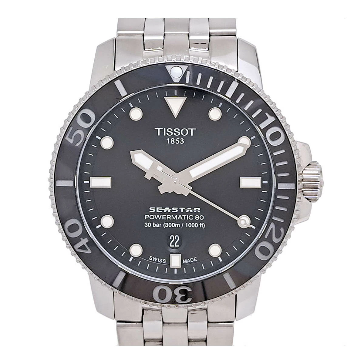 Tissot Seastar 1000 Powermatic 80 T120.407.11.051.00 Automatic Stainless Steel TISSOT [Watch]