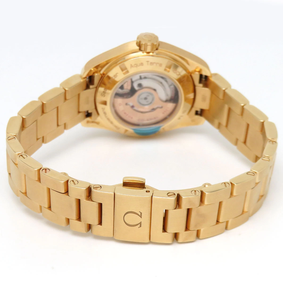 Omega Aqua Terra 150m Co-Axial Chronometer 231.50.30.20.06.002 Automatic Yellow Gold Ladies OMEGA [unused item] [watch]