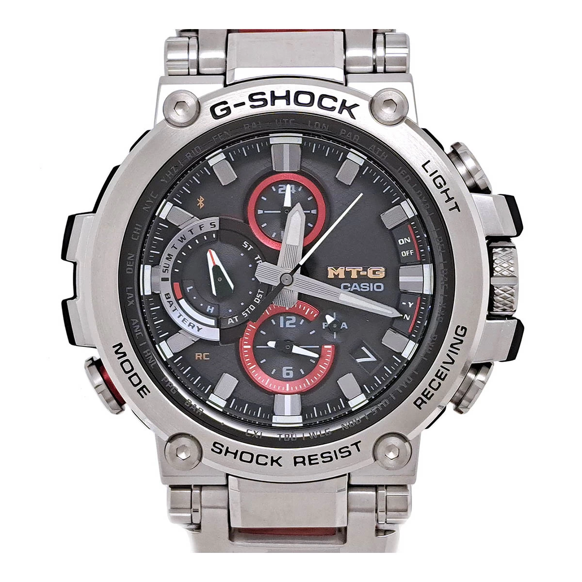 Casio G-SHOCK MT-G MTG-B1000 Solar Stainless Steel CASIO [Good Condition] [Watch]