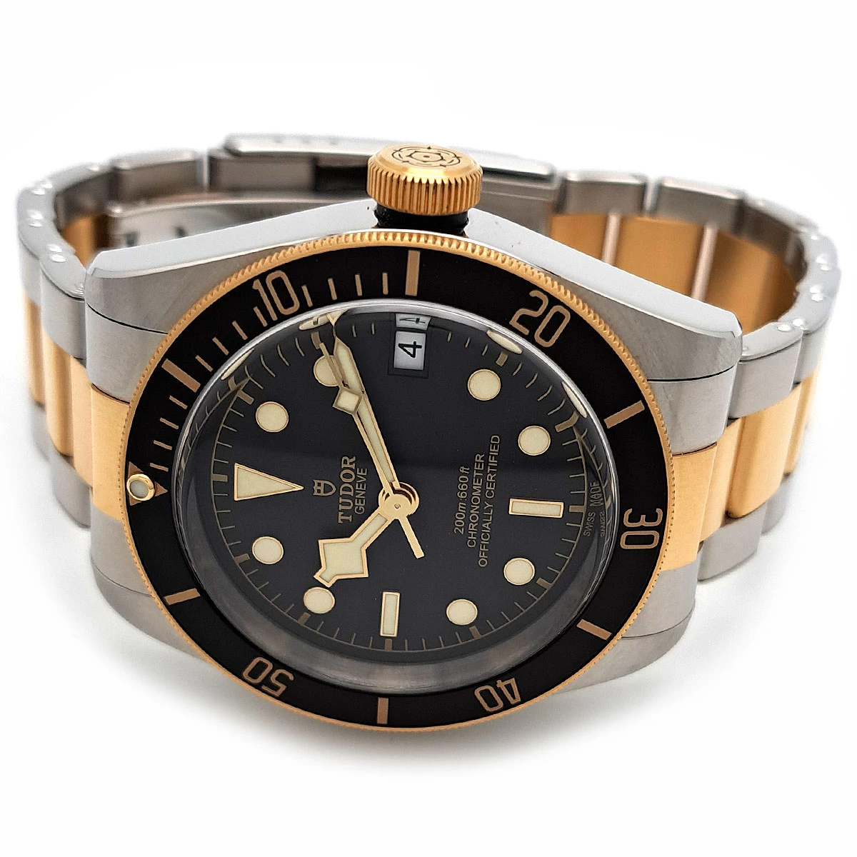 Tudor Heritage Black Bay S&G 79733N Automatic Yellow Gold Stainless Steel TUDOR [Watch]