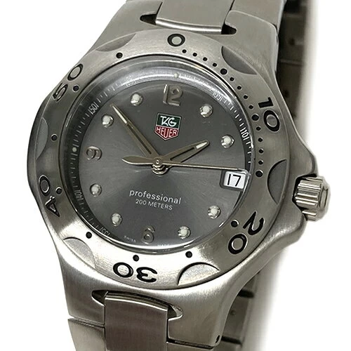 TAG HEUER KYLIUM PROFESSIONAL GRAY DIAL TAG HEUER BOYS QUARTZ SS BRAND