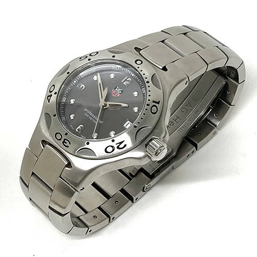 TAG HEUER KYLIUM PROFESSIONAL GRAY DIAL TAG HEUER BOYS QUARTZ SS BRAND