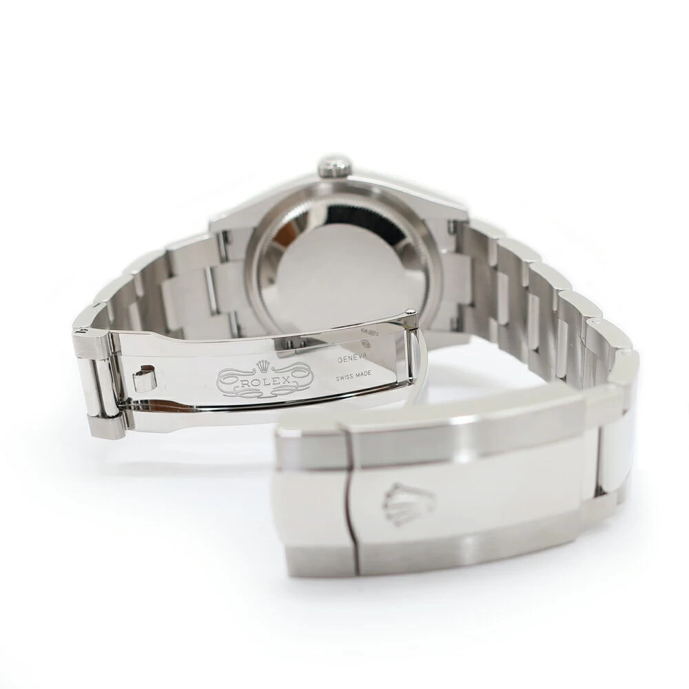 [Tenpaku] [Rolex] Rolex Datejust 36 Olive Green Palm 126200 SS Oyster Breath Automatic [Brand New] [Unused]