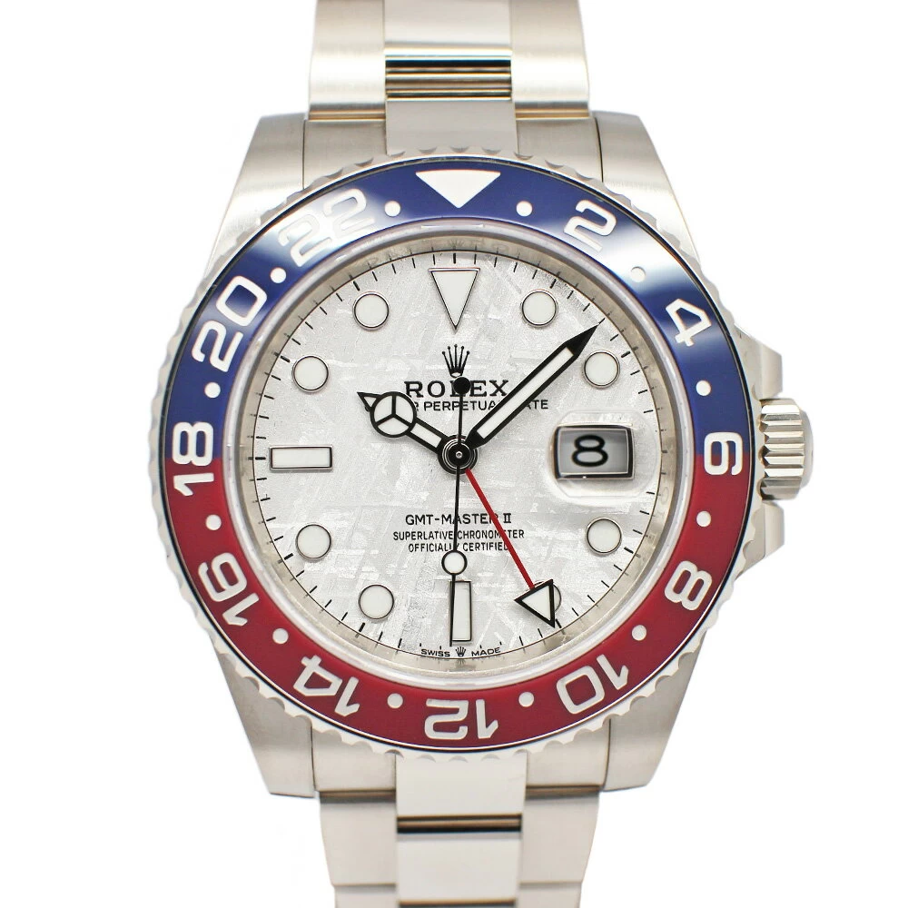 [Nagoya] [ROLEX] Rolex GMT Master II 126719BLRO Random Meteorite WG Red Blue Self-winding with Warranty 2022