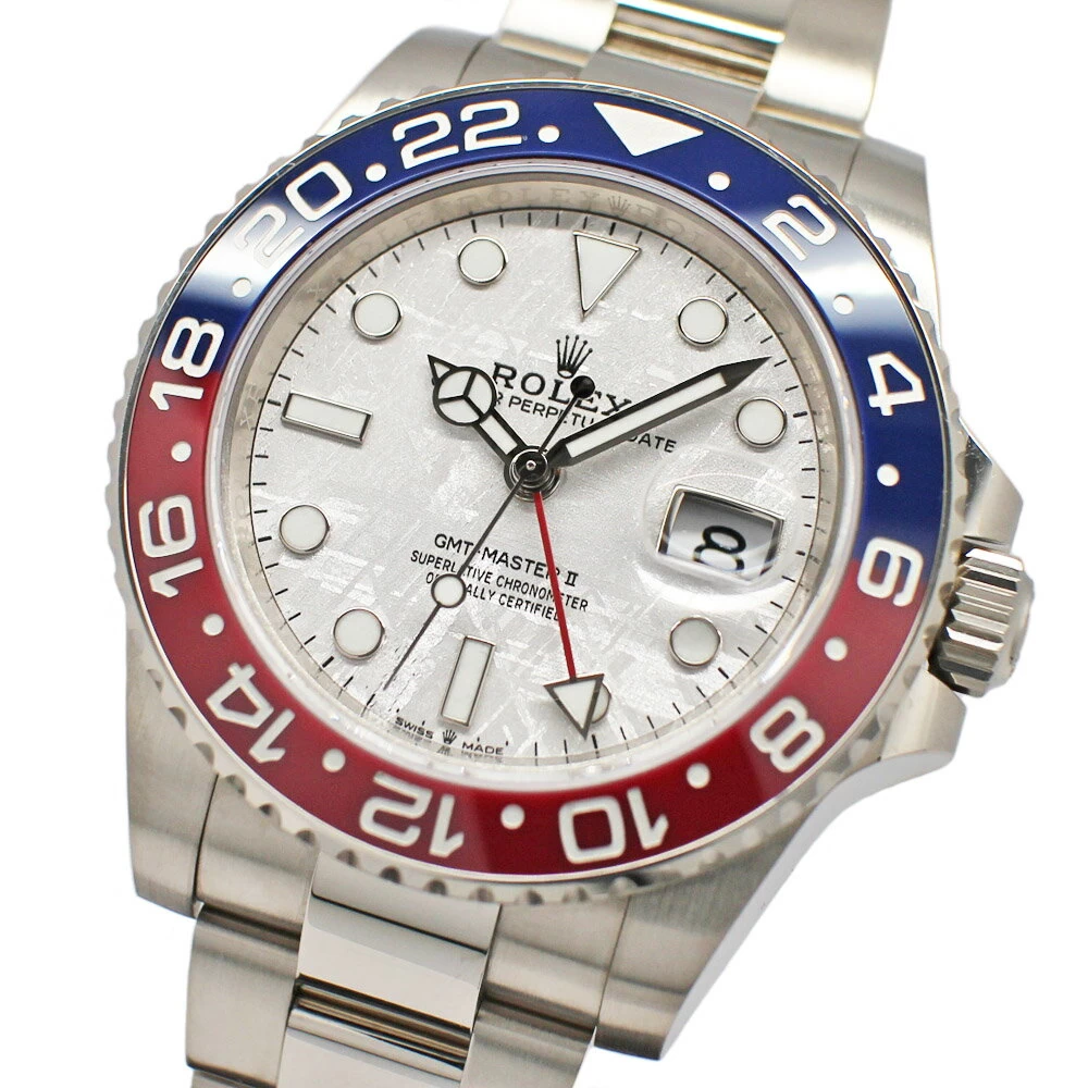 [Nagoya] [ROLEX] Rolex GMT Master II 126719BLRO Random Meteorite WG Red Blue Self-winding with Warranty 2022