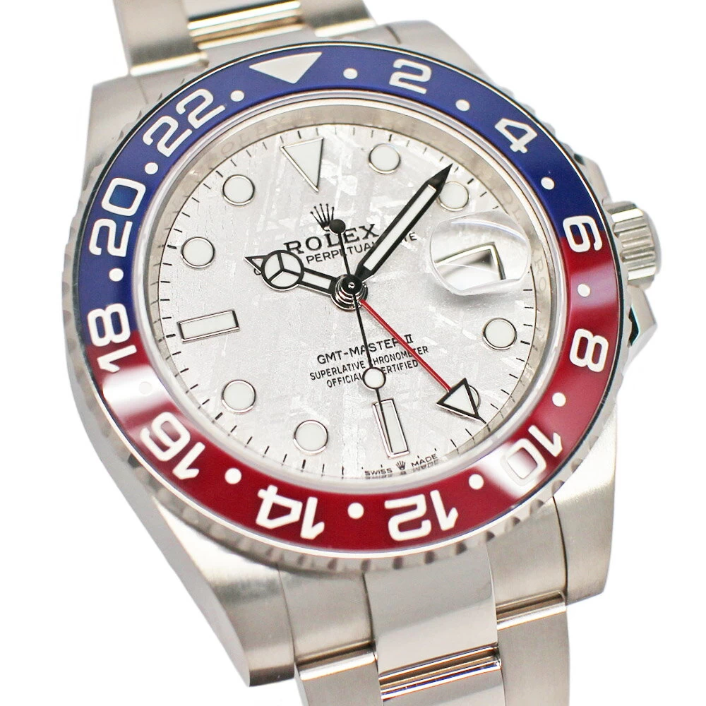 [Nagoya] [ROLEX] Rolex GMT Master II 126719BLRO Random Meteorite WG Red Blue Self-winding with Warranty 2022