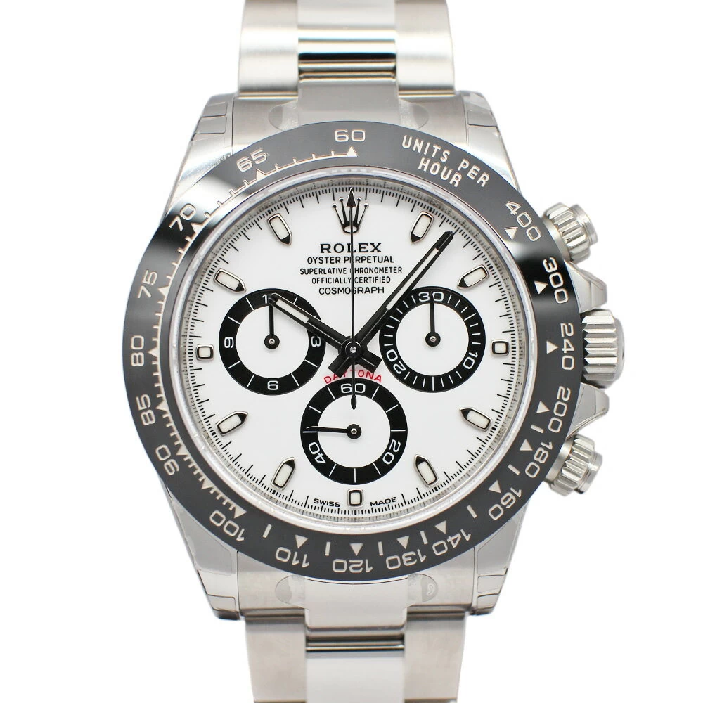 [Nagoya] [ROLEX] Rolex Daytona 116500LN Random White SS Self-Winding Warranty Included 2020 Sticker Like New